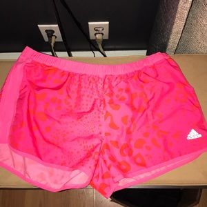 Adidas animal print shorts